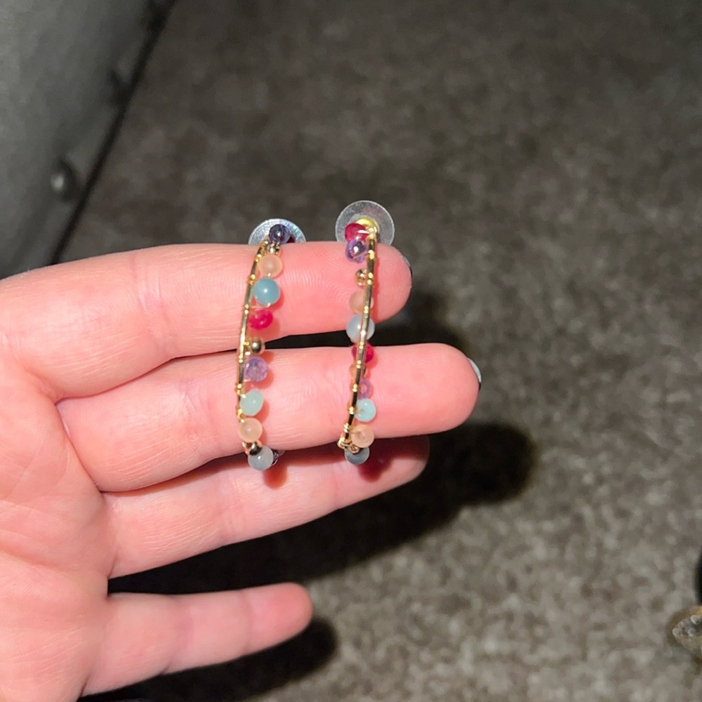 Hoop earrings